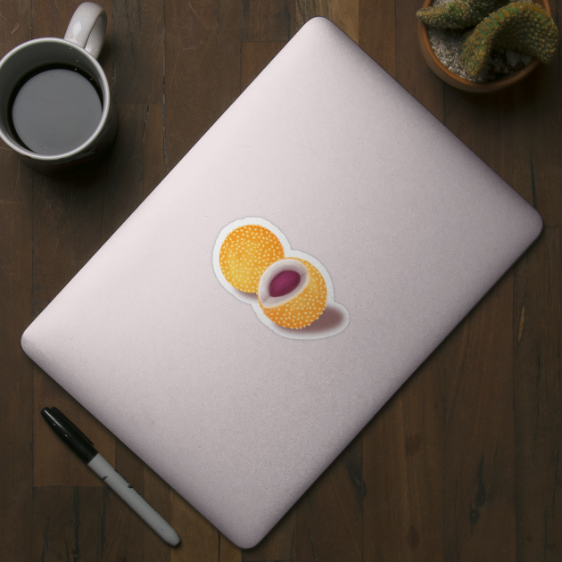 Sesame Balls Stickers by kawaiiyokai_